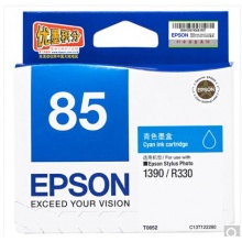 爱普生（Epson）T0852 (T1222) 青色墨盒 C13T122280（适用PHOTO 1390 R330）