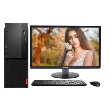 联想(Lenovo)启天B415系列 M4650升级版商务办公台式机电脑 【标配】G3900 2G 500G 核显 单主机+19.5英寸显示器