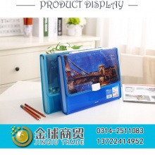 得力风琴包72354