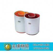 得力祥云笔筒9143