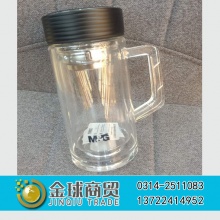 晨光350ml手柄玻璃杯92579