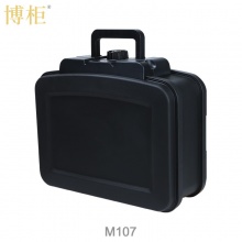 博柜(BOGUN)M107防火防水安全箱小型手提式箱外843度箱内177度半小时隔热,水下24小时防水