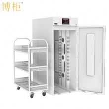 博柜（BOGUN）BKV-950U智能图书档案推车式消毒柜图书，信件，化验单等臭氧+紫外自动消毒 加厚冷轧钢板裸板1.0mm 智能触屏操作